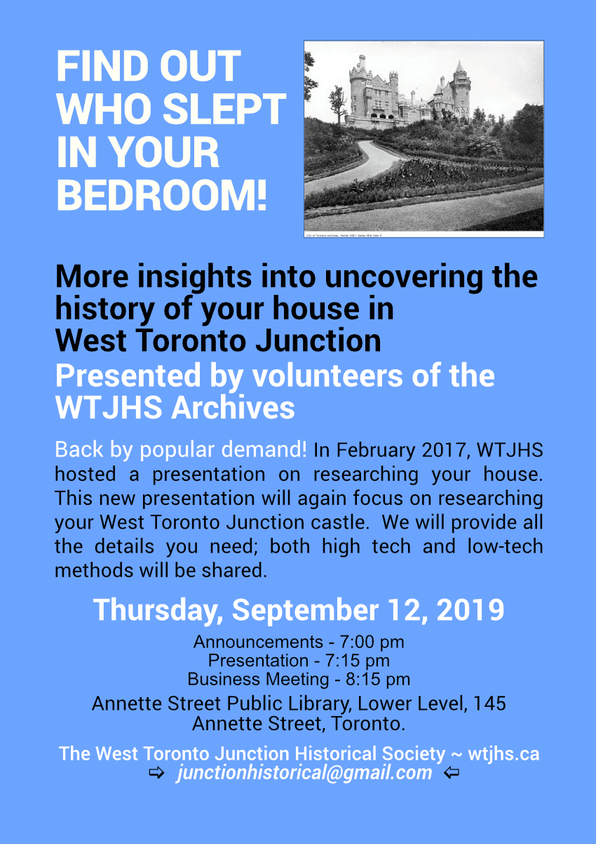 Past Event: Note Date!